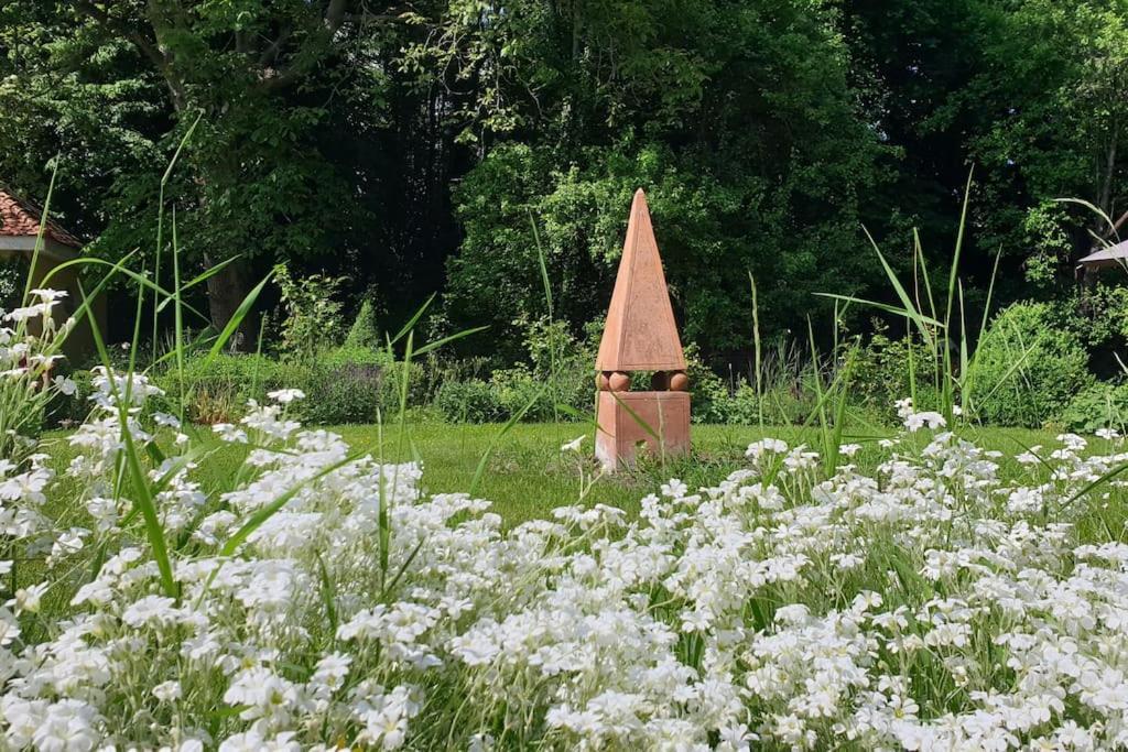 Ferienwohnung In Der Villa Sana Mit Grossem Garten Rofingen Esterno foto